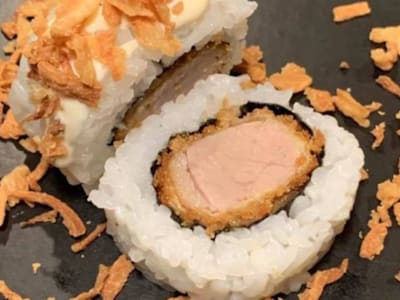 Crujiente Roll con Pato, 8 Piezas