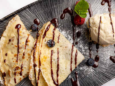 Crepes de Dulce de Leche