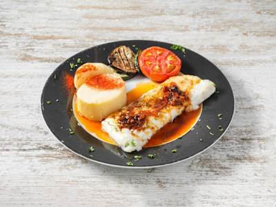 Lomo de Bacalao a la Gallega