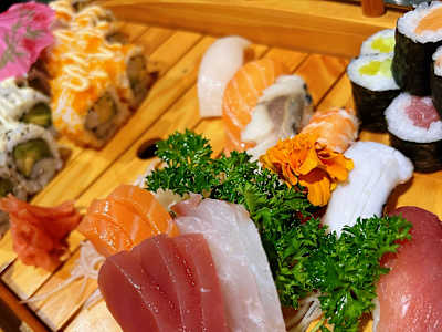 Combo de Sushi Max, Ración