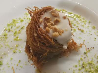Baklawa Nido de Chocolate Blanco