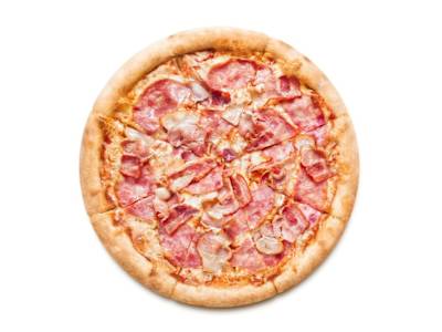 Pizza Jamón York y Queso