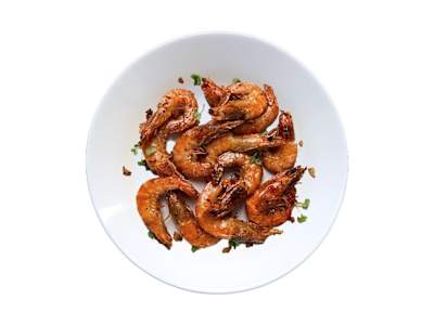Langostinos con Salsa de Soja