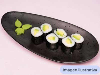 Maki Aguacate y Queso, 8 Piezas
