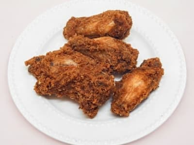 Menú Alitas de Pollo, 6 Unidades