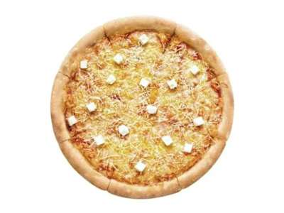 Pizza cuatro quesos (28 cm)