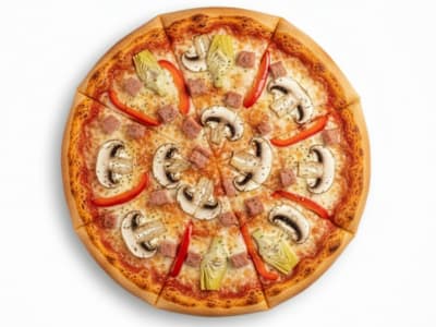 Pizza cuatro estaciones (28 cm)