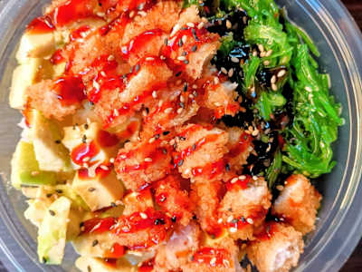 Chilli Pollo Poké con Gluten
