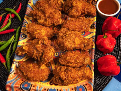 Hot Louisiana Wings Picante Medio, 12 Alitas