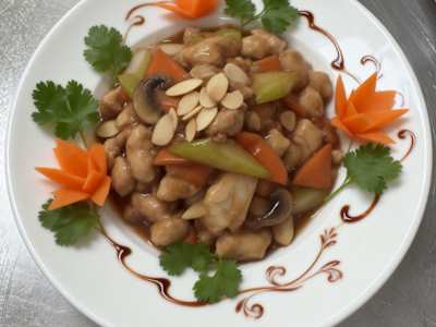 Pollo con Almendras