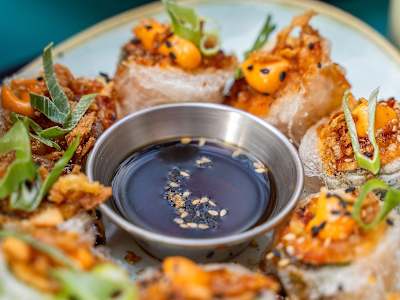 Sushi crunchy
