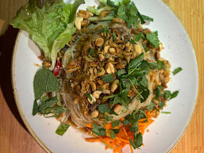Bun Noodle setas satay