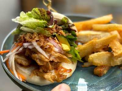Bun Bao Burger Vegan