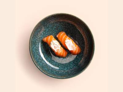 Nigiri Salmón y Queso