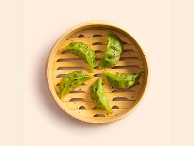 Gyoza de Verduras, 5 Piezas