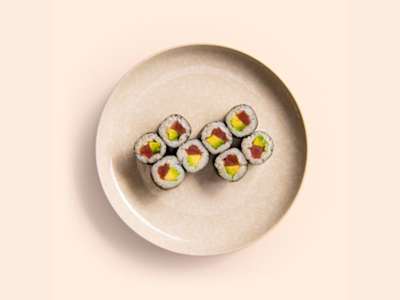 Hosomaki Atún y Aguacate, 8 piezas