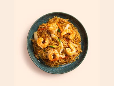 Shinsoba Gambas y Verduras