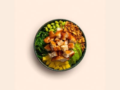 Poke Pollo Rebozado