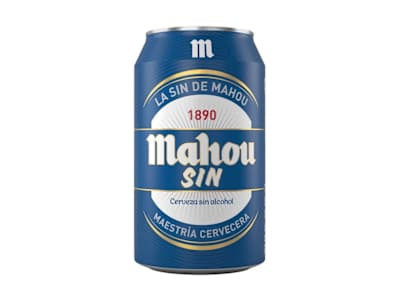 Mahou Sin Alcohol Lata 33Cl Fria