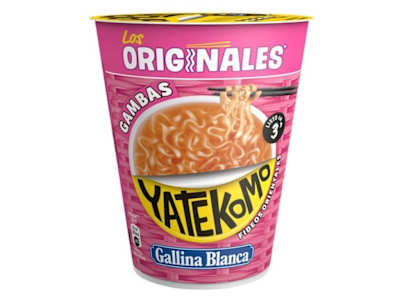 Fideos Orientales Yatekomo Gambas