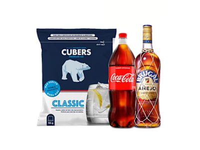 Ron Brugal 70Cl + Hielo 2Kg + Refresco De 2Lt
