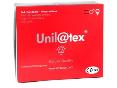 Condón Unilatex Fresa