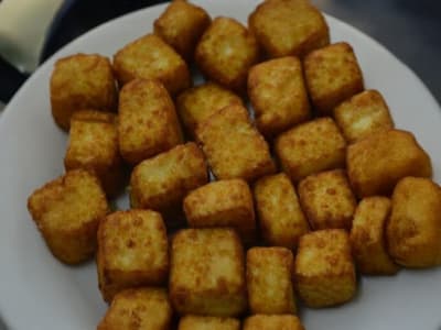 Aperitivo de Queso Frito, Ración