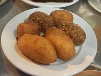 Aperitivo de Croquetas de Jamón