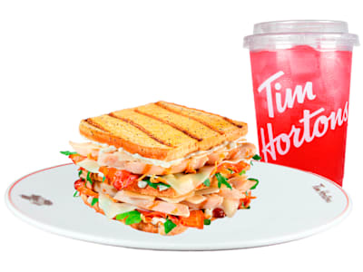 Menú Sándwich Club Bacon & York