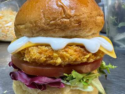 Hamburguesa Crispy Chicken XXL