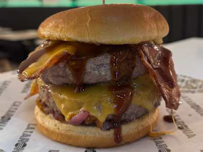 Hamburguesa Doble Bourbon Jack