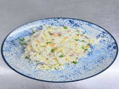 21. Arroz Frito con Gambas