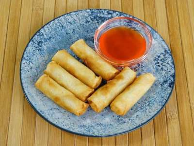 6. Mini rollitos Fritos, 6 Unidades