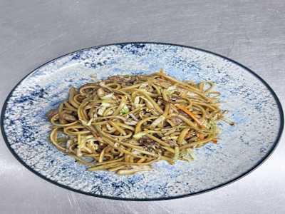 25. Tallarines con Gambas