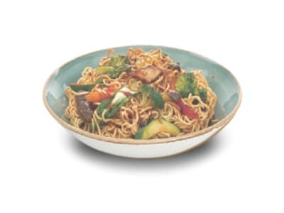 Yakisoba con Gamba