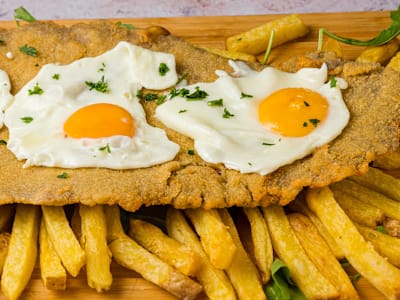 Milanesa "a Caballo”