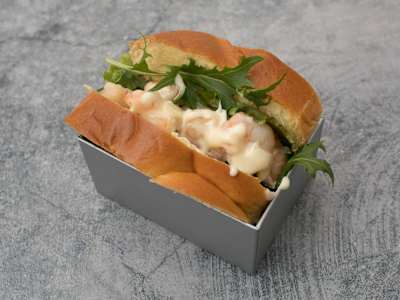 Brioche de Gambas al Ajillo