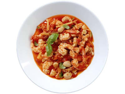 Gambas Salteadas Picantes