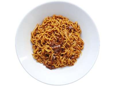 Tallarines con Salsa Curry