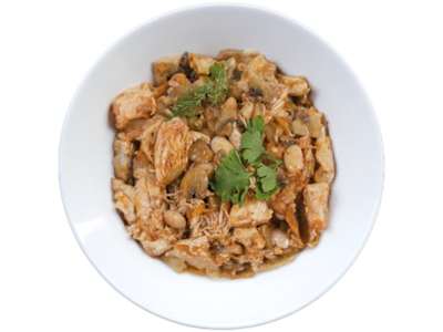 Pollo con Champiñones
