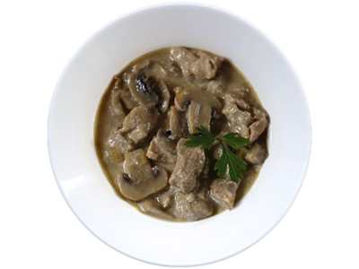 Ternera con Champiñones