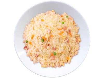 Arroz Frito con Tres Delicias