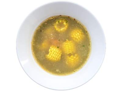 Sopa de Maíz con Pollo