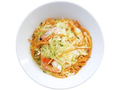 Ensalada con Gambas