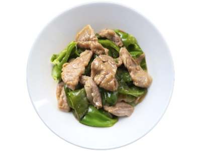 Cerdo con Verduras