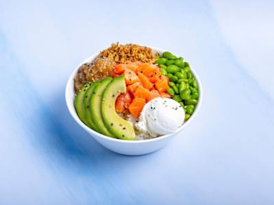Creamy Salmon Poke