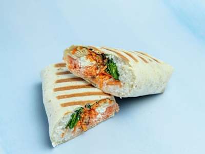 Wrap Salmon Teriyaki