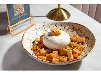 MAXI BURRATA A LOS DOS PESTOS (2Pax)
