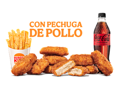 Menú King Nuggets® (x9) Grande