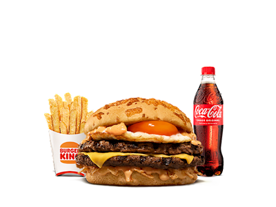 Menú Stacker Huevo Doble Carne
